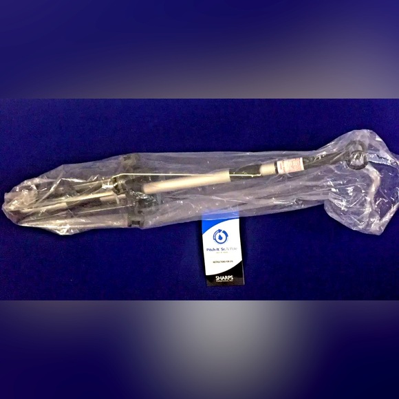 Sharps Pitch-it SR Portable Collapsible IV Pole Model 30006 w/Casters NEW IN BOX - Picture 1 of 5